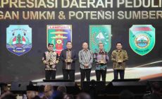 Gubernur Arinal Raih Penghargaan Daerah Peduli Pengembangan UMKM dan Potensi Sumber Daya Lokal