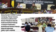 Permalink to DPRD Provinsi Lampung menerima Audiensi DPD F-SPTI–KSPSI Provinsi Lampung, Terkait Pengaduan Pekerja di PT Global Jet Express (J&T)