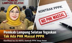 Permalink to Imbas UU HKPD, Pemkab Lampung Selatan Tegaskan Tak Ada PHK Massal PPPK