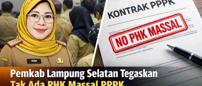 Imbas UU HKPD, Pemkab Lampung Selatan Tegaskan Tak Ada PHK Massal PPPK