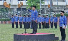Pemerintah Provinsi Lampung Gelar Upacara Gabungan