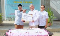 Permalink to Bupati Anwar Sadat bersama SKK Migas Petro China Serahkan Bantuan 29 Ekor Sapi di Desa Tungkal I