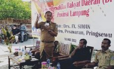 Permalink to Anggota DPRD Lampung Sosialisialisasikan Perda Provinsi Lampung Tentang Adaptasi Kebiasaan Baru