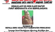 Permalink to Rusman BJ Kepala Biro Sidak Post Kabupaten Pringsewu Meninggal Dunia