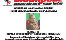 Permalink to Rusman BJ Kepala Biro Sidak Post Kabupaten Pringsewu Meninggal Dunia
