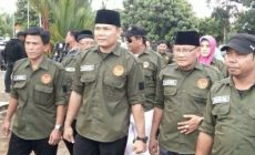 Diarak Keliling Kota Bengkulu, Paslon David – Baksir Daftar ke KPU