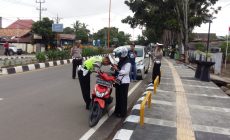 Satlantas Polres Muba Lakukan Giat Rutin Demi Tingkatkan Kesadaran Berlalu Lintas