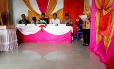 Pelantikan Pengawas Kelurahan Desa Kecamatan Buntu Pane Berjalan Sukses