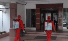 Permalink to Cegah Sebaran Corona Pemkab Muba Semprot Disinfektan di Ruang Publik