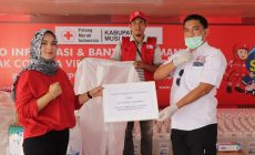 Permalink to POSKO PMI MUBA TERIMA BANTUAN APD DAN PAKET SEMBAKO DARI DONATUR