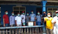 Permalink to PMI Semprot Disinfektan dikantor PWI Tubaba
