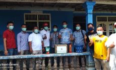 Permalink to PMI Semprot Disinfektan dikantor PWI Tubaba