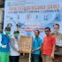 Dinas Perdagangan OKI Membagikan Ribuan Masker kepada Pedagang dan Pengunjung
