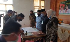 Salurkan Bantuan, Kades dan Lurah di Sekayu Teken Fakta Integritas