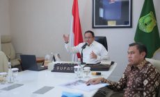 Permalink to Ketua Bangar DPR RI Apresiasi Terobosan Program Jaring Pengaman Sosial Bupati Muba