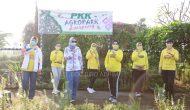 Permalink to Galakan Olahraga dan Wisata Keluarga, Ibu Riana Arinal Ajak Seluruh Organisasi Wanita Senam dan Masak bersama di Agro Park PKK