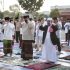 Dengan Protokol Kesehatan, Gubernur Arinal dan Keluarga Sholat Idul Adha 1441 H di PKOR Way Halim, Serahkan Kurban 2 Ekor Sapi