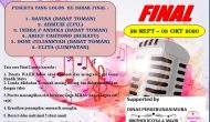 Permalink to Enam Peserta Lomba Karaoke On Air HUT RGR Muba Masuk Final