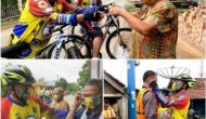 Permalink to Gowes Bareng SGC, Sekda Muba Bagikan Masker dan Ajak Warga Kota Sekayu Patuhi Protokes