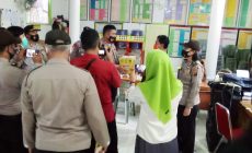 Kapolres Asahan AKBP Nugroho DK .S.IK  Memberi Bantuan Korban Banjir Wilayah Hukum Asahan
