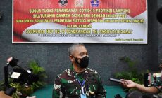 Danrem 043/Gatam Hadiri Acara Syukuran HUT ke 70 DISPENAD Dilanjutkan Silaturahmi Dengan Insan Pers Provinsi Lampung