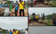 Kades Sidang Sido Rohayu Kecamatan Rawajitu Utara Melaksanakan Gotong Royong Bersama Warganya