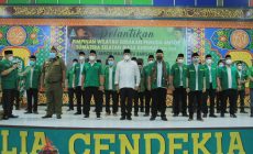 Permalink to Bareng Menag Gus Yaqut, Bupati Dodi Reza Hadiri Pelantikan PWGP Ansor Sumsel 2020-2024