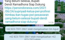 Permalink to Anti Kritik, Beberapa Media Kritis Di Tulang Bawang Dikeluarkan Dari Group Whatsapp Diskominfo