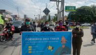 Permalink to Dukung Pemerintah Putus Mata Rantai Covid-19, Forwako OKU Timur Bagikan 2000 Masker Gratis