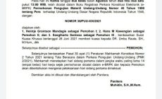 Uji Materi UU Pers di MK Segera Disidangkan