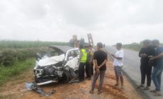 Permalink to Lakalantas di Jalan Lintas PT BNIL kembali menelan Korban jiwa. Unit Gakkum Satlantas Polres Tuba Olah TKP