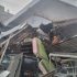 Rumah Di Pinggir Jalan Rusak Parah, Akibat Benturan Dari Truk Yang Alami Selip