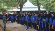 Permalink to Rangkul Generasi Muda, Yonif 9 Mar/Beruang Hitam Gelar Pengenalan Marinir
