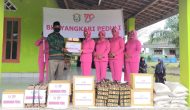 Permalink to Sambut HKGB Ke-70, PC Bhayangkari Tulang Bawang Gelar Baksos di Ponpes