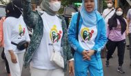 Permalink to Peringati Hari Jadi IKWI  ke 61 PWI Lampung Adakan Jalan Sehat