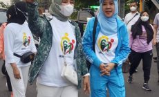 Permalink to Peringati Hari Jadi IKWI  ke 61 PWI Lampung Adakan Jalan Sehat