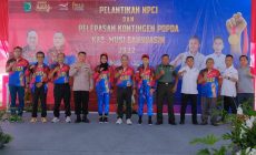 Permalink to Lepas Atlet POPDA, Pj Bupati Apriyadi Yakin Bisa Juara