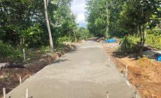 Permalink to Pembangunan Rabat Beton Kampung Tiuh Balak Satu Berjalan Baik