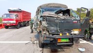 Permalink to KEJADIAN KECELAKAAN TRUK TNI DI PINTU KELUAR TOL WARUGUNUNG SURABAYA