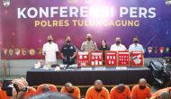 Permalink to Polres Tulungagung, Satresnarkoba Berhasil Ungkap 26 Kasus dan Amankan 34 Tersangka, Dalam 12 Hari Ops Tumpas Narkoba Semeru 2022