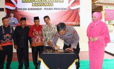 Permalink to Resmikan Polsubsektor Banyumas, Kapolres Pringsewu : Jadikan Sebagai Rumah Solusi