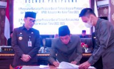 Permalink to Bupati Way Kanan Menghadiri Rapat Paripurna DPRD  dalam Rangka  Pengesahan Raperda APBD 2023