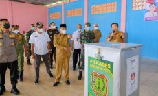 Permalink to Pj Bupati Apriyadi , Dandim 0401 dan Kapolres Muba Pantau langsung Pilkades Serentak di Muba