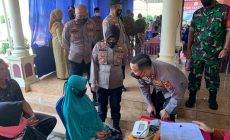 Kapolres Blitar AKBP Adhitya Panji Anom, S.I.K Tingkatkan sinergitas bersama Forkopimda Turun Langsung Cek Kegiatan Vaksinasi