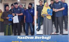 Permalink to Gunakan Momentum Ramadhan, DPD Partai Nasdem Pesawaran dan Bacaleg Dapil 3 Berbagi Takjil dan Sendal Berlogo Nasdem