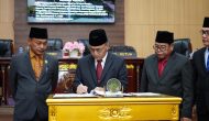 Permalink to Anggota DPRD Muba dan Pj Bupati Apriyadi Setujui APBD-P TA 2023