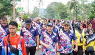 Permalink to Meriah, Ribuan Warga Muba Jalan Sehat dan Senam Bareng Pj Bupati Apriyadi