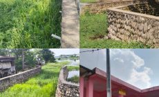 Permalink to Warga Tebing Gerinting Selatan Geram, Tembok Buatan Mantan Oknum Kades Lama, Diduga Modus Mempermainkan Anggaran DD