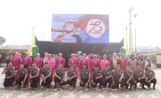 Permalink to HUT Bhayangkara ke-78, 17 Personel Polres Pringsewu Naik pangkat