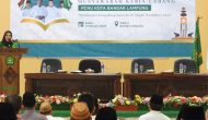 Permalink to Walikota Bandar Lampung Hj. Eva Dwiana membuka secara resmi Muskercab I PCNU kota Bandar Lampung